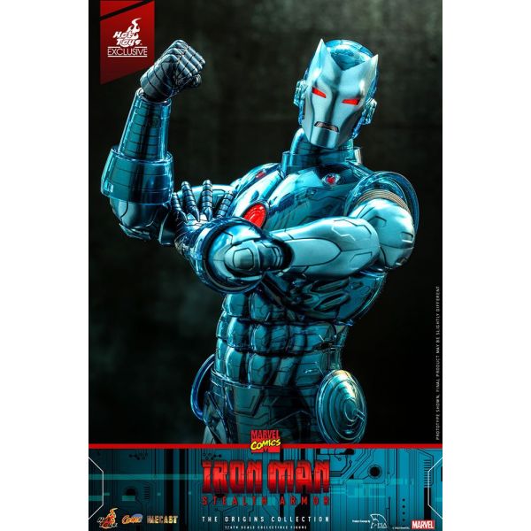 Diecast Iron Man (Stealth Armor) Action Figure (Marvel Comics) Additional Image 4