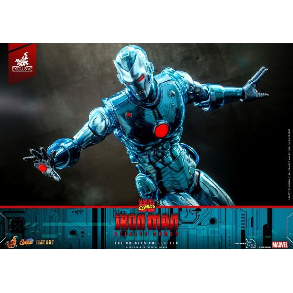 Diecast Iron Man (Stealth Armor) Action Figure (Marvel Comics) Additional Image 5