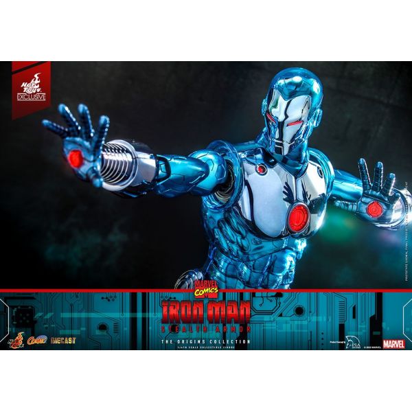 Diecast Iron Man (Stealth Armor) Action Figure (Marvel Comics) Additional Image 6