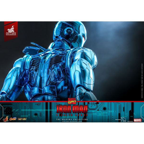 Diecast Iron Man (Stealth Armor) Action Figure (Marvel Comics) Additional Image 7