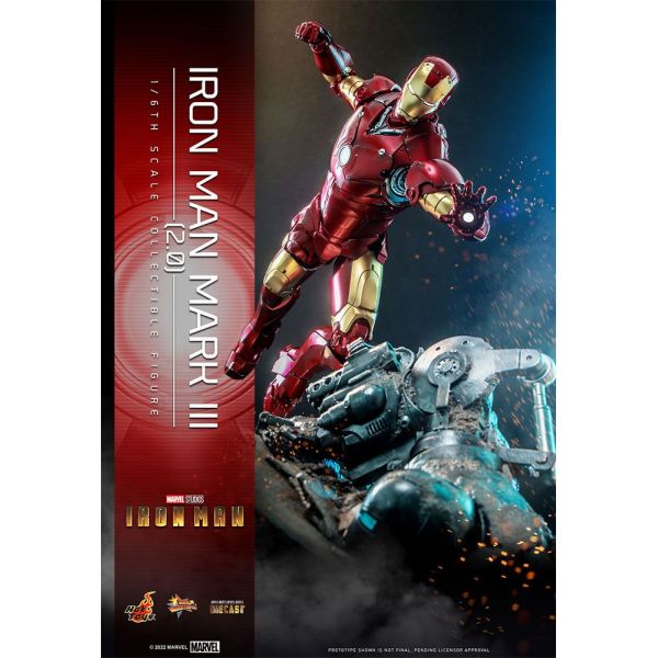 Movie Masterpiece Iron Man Mark III (2.0) (Iron Man) Additional Image 1