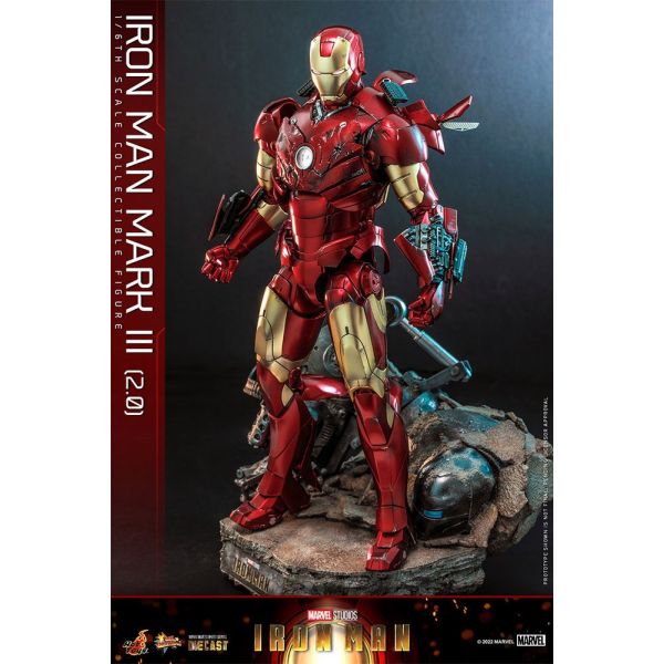 Movie Masterpiece Iron Man Mark III (2.0) (Iron Man) Additional Image 3