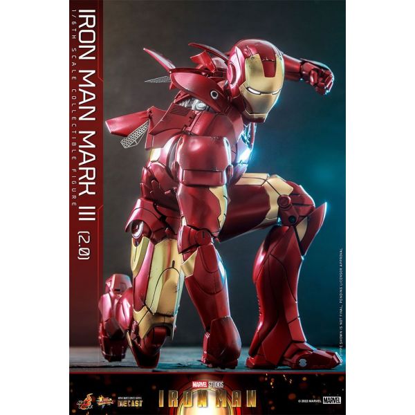 Movie Masterpiece Iron Man Mark III (2.0) (Iron Man) Additional Image 4