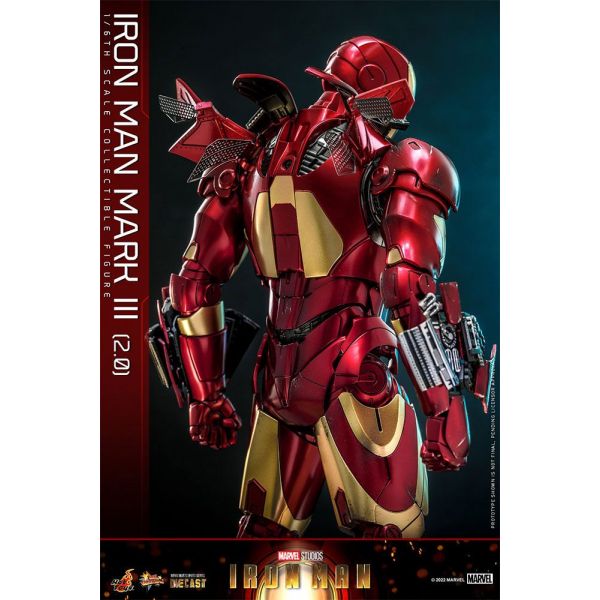Movie Masterpiece Iron Man Mark III (2.0) (Iron Man) Additional Image 5