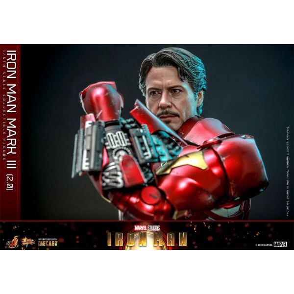 Movie Masterpiece Iron Man Mark III (2.0) (Iron Man) Additional Image 7