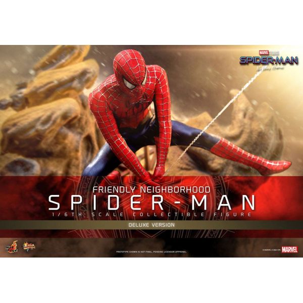 Movie Masterpiece Friendly Neighborhood Spider-Man (Deluxe Version) (Spider-Man: No Way Home) Additional Image 1