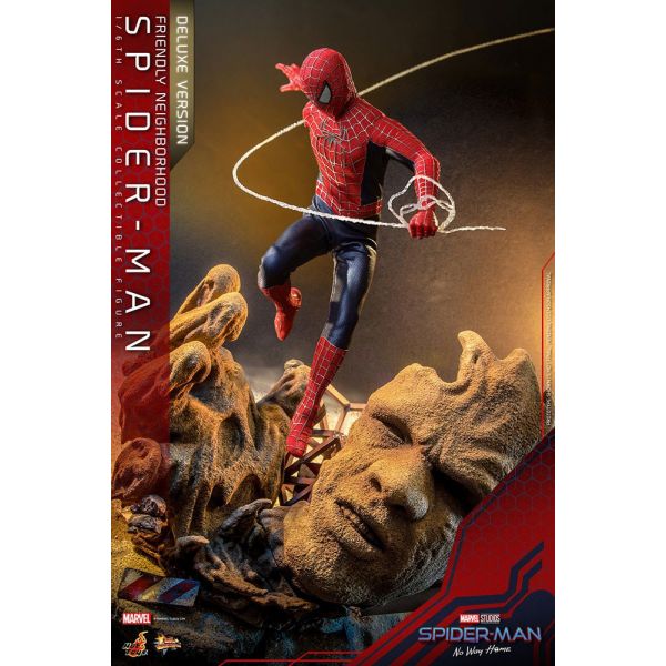 Movie Masterpiece Friendly Neighborhood Spider-Man (Deluxe Version) (Spider-Man: No Way Home) Additional Image 4