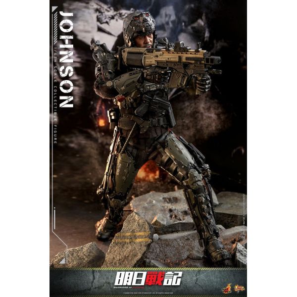 Movie Masterpiece Johnson Action Figure (Warriors of Future) Additional Image 3