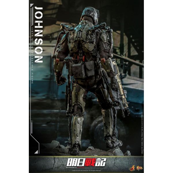 Movie Masterpiece Johnson Action Figure (Warriors of Future) Additional Image 5