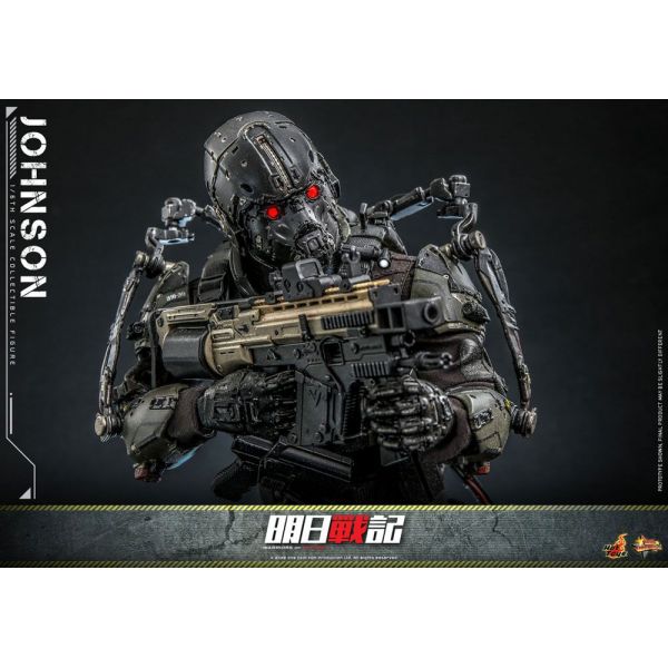 Movie Masterpiece Johnson Action Figure (Warriors of Future) Additional Image 7