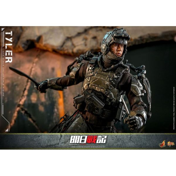 Movie Masterpiece Tyler Action Figure (Warriors of Future) Additional Image 4