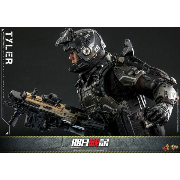 Movie Masterpiece Tyler Action Figure (Warriors of Future) Additional Image 6