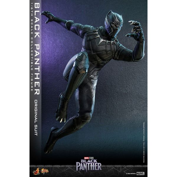 Movie Masterpiece Black Panther (Original Suit) Action Figure (Black Panther) Additional Image 4