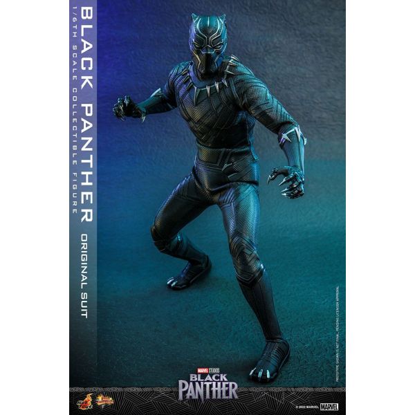 Movie Masterpiece Black Panther (Original Suit) Action Figure (Black Panther) Additional Image 5
