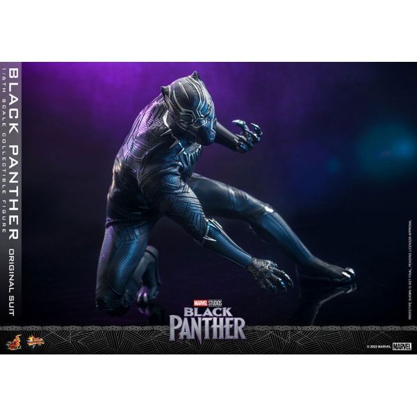 Movie Masterpiece Black Panther (Original Suit) Action Figure (Black Panther) Additional Image 8