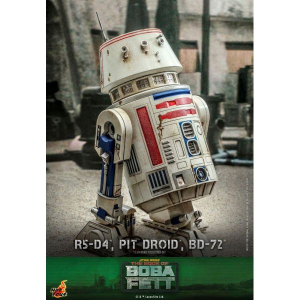 R5-D4, Pit Droid, & BD-72 Action Figures (Star Wars The Mandalorian) Additional Image 3