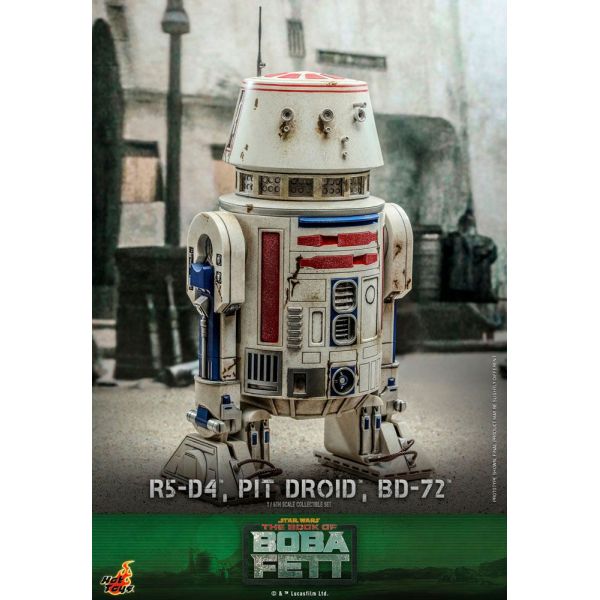 R5-D4, Pit Droid, & BD-72 Action Figures (Star Wars The Mandalorian) Additional Image 4