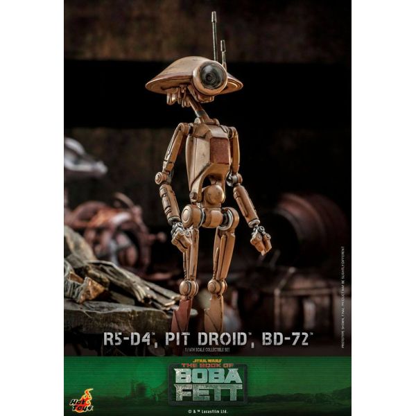 R5-D4, Pit Droid, & BD-72 Action Figures (Star Wars The Mandalorian) Additional Image 6