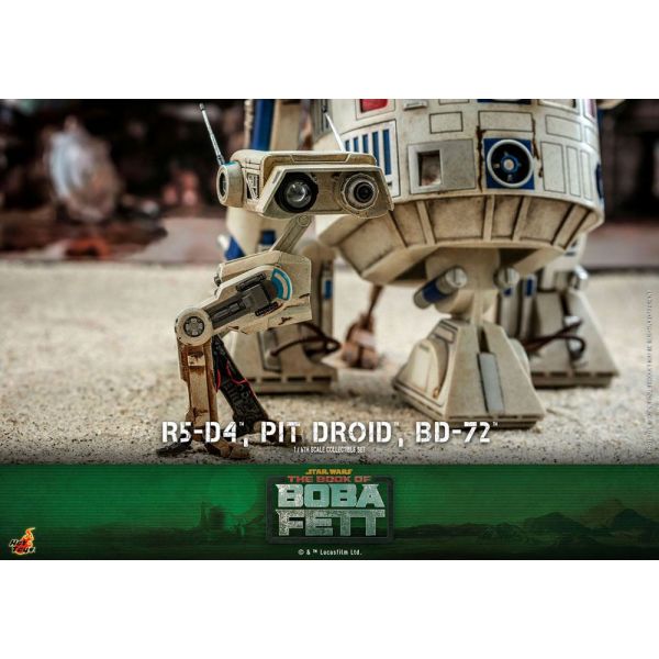 R5-D4, Pit Droid, & BD-72 Action Figures (Star Wars The Mandalorian) Additional Image 8