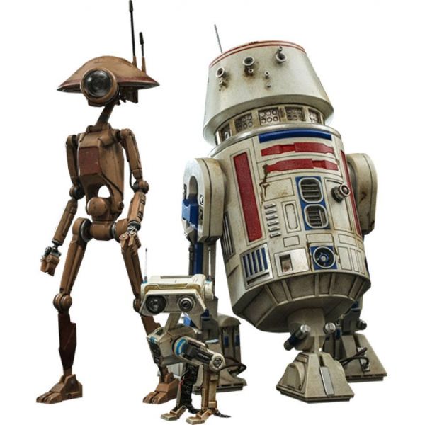 R5-D4, Pit Droid, & BD-72 Action Figures (Star Wars The Mandalorian) Main Image