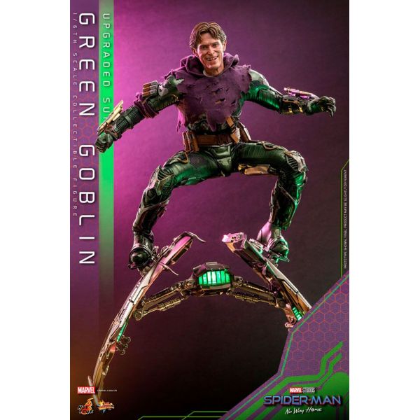 Movie Masterpiece Green Goblin (Upgraded Suit) Action Figure (Spider-Man: No Way Home) Additional Image 3