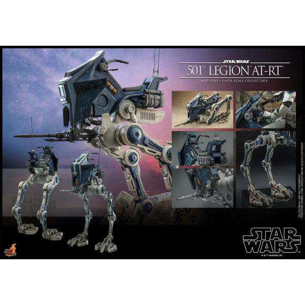 501st Legion AT-RT Action Figure (Star Wars The Clone Wars) Additional Image 7