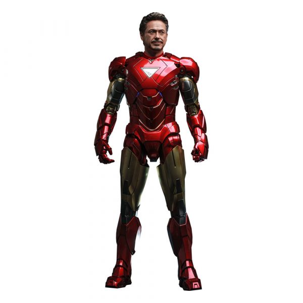 Movie Masterpiece Diecast Iron Man Mark VI (2.0) Action Figure (Marvel's The Avengers) Image