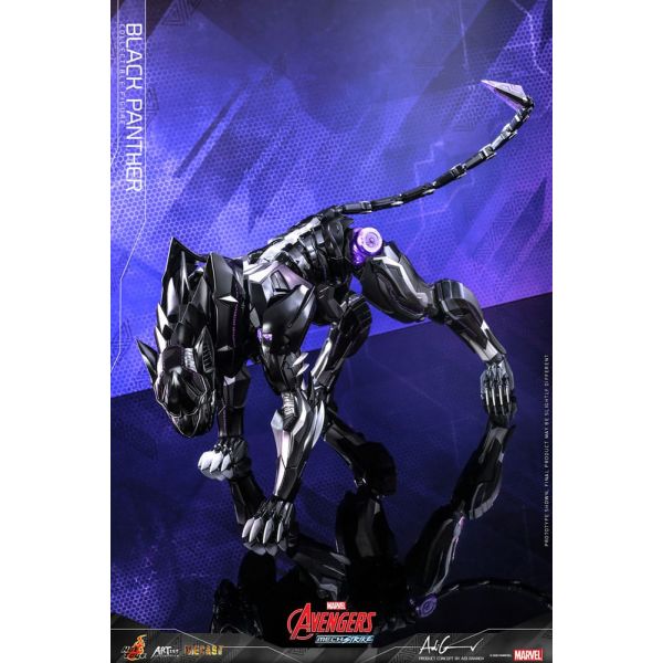 Artist Collection Black Panther Diecast Action Figure (Avengers: Mech Strike) Additional Image 2