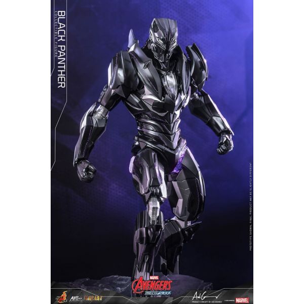 Artist Collection Black Panther Diecast Action Figure (Avengers: Mech Strike) Additional Image 5