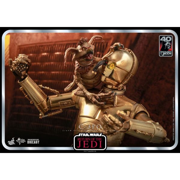 C-3PO 40th Anniversary Action Figure (Star Wars: Episode VI) Additional Image 5