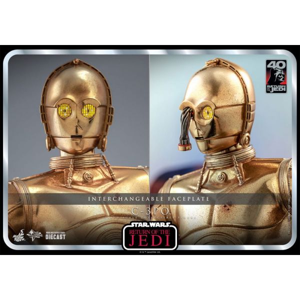 C-3PO 40th Anniversary Action Figure (Star Wars: Episode VI) Additional Image 7
