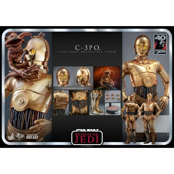 C-3PO 40th Anniversary Action Figure (Star Wars: Episode VI) Additional Image 8