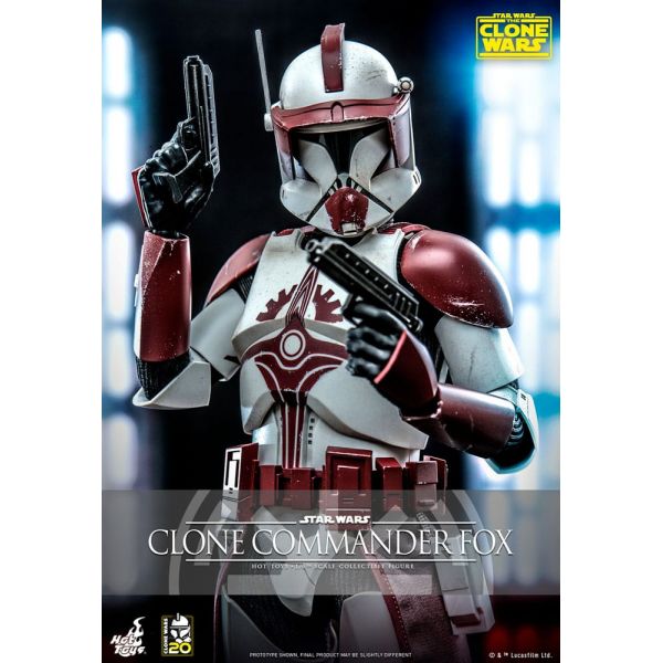 Clone Commander Fox Action Figure (Star Wars: The Clone Wars) Additional Image 1