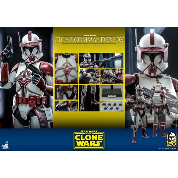 Clone Commander Fox Action Figure (Star Wars: The Clone Wars) Additional Image 8