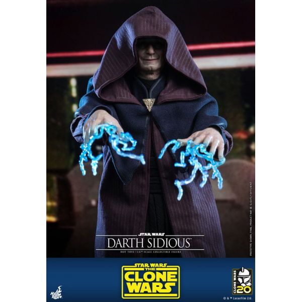 Darth Sidious Action Figure (Star Wars: The Clone Wars) Additional Image 5