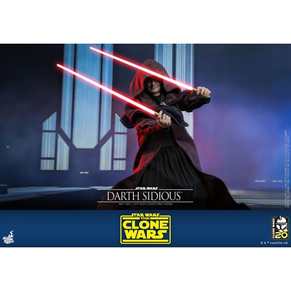 Darth Sidious Action Figure (Star Wars: The Clone Wars) Additional Image 7