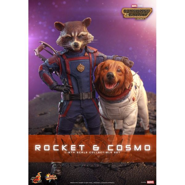 Movie Masterpiece Rocket & Cosmo Action Figuren (Guardians of the Galaxy Vol. 3) Additional Image 1