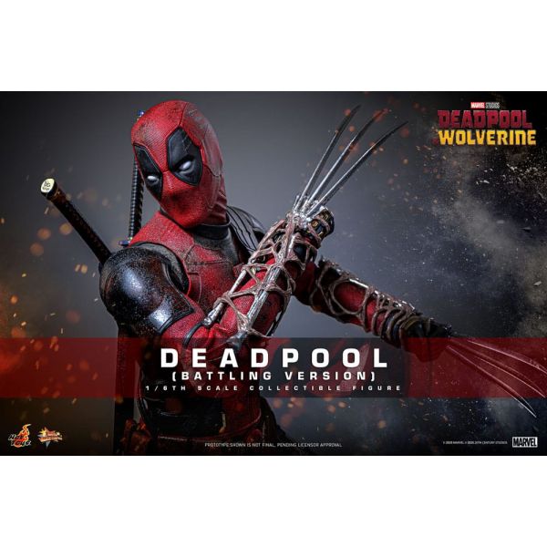 Movie Masterpiece Deadpool (Battling Version) (Deadpool & Wolverine) Additional Image 1