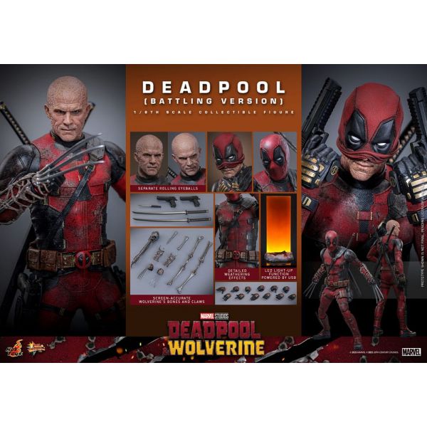 Movie Masterpiece Deadpool (Battling Version) (Deadpool & Wolverine) Additional Image 8