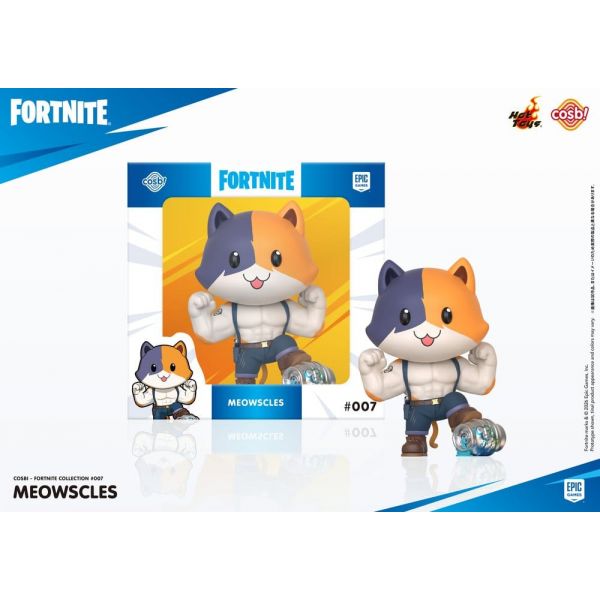 Cosbi Mini Figure Meowscles (Fortnite) Additional Image 1