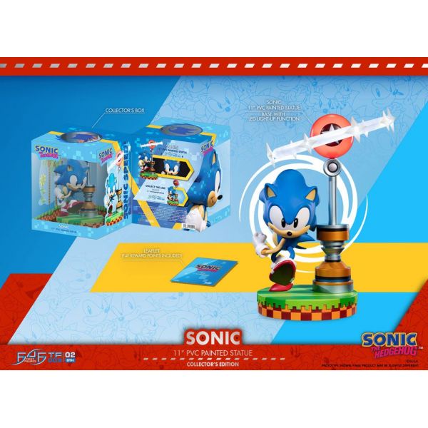 Sonic Collector's Edition PVC Statue (Sonic the Hedgehog) Additional Image 5
