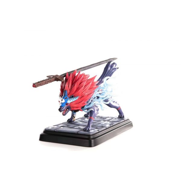 Oki (Wolf Form) Statue (Okami) Additional Image 3