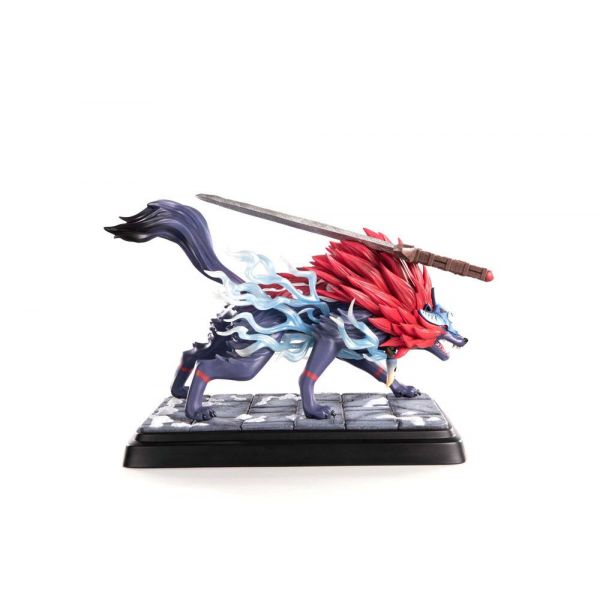 Oki (Wolf Form) Statue (Okami) Additional Image 8