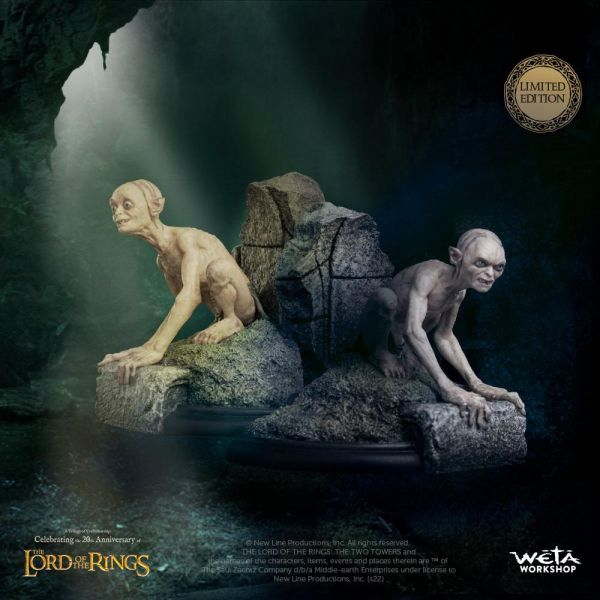 Gollum & Sméagol in Ithilien Mini Statues (Lord of the Rings) Additional Image 8