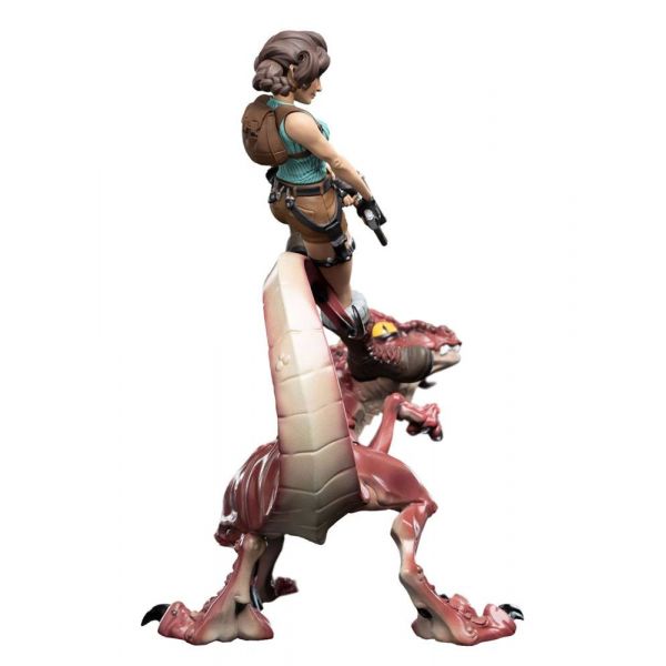 Mini Epics Lara Croft & Raptor Figure (Tomb Raider) Additional Image 3