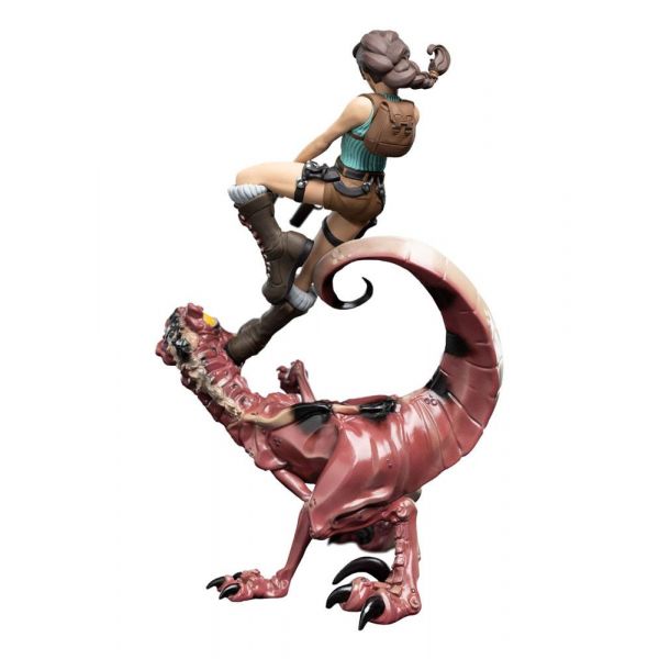 Mini Epics Lara Croft & Raptor Figure (Tomb Raider) Additional Image 4