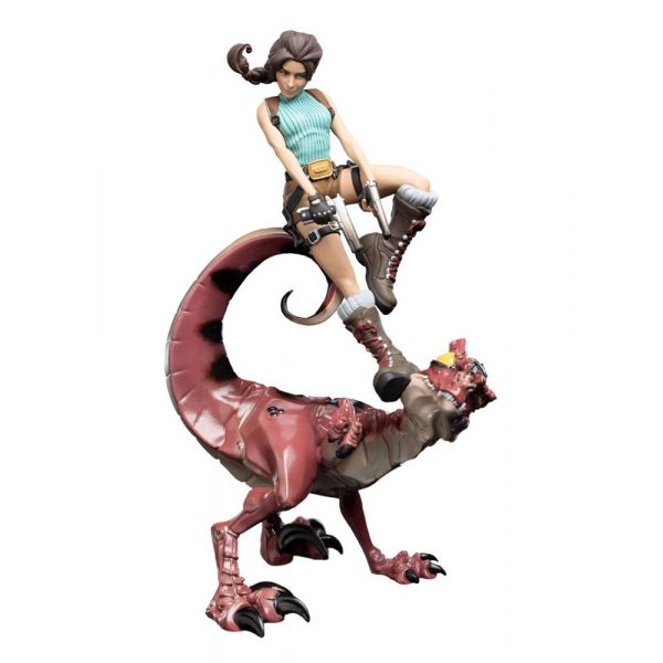 Mini Epics Lara Croft & Raptor Figure (Tomb Raider) Additional Image 6