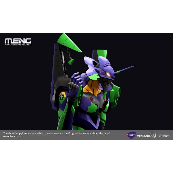 MENG Evangelion Unit-01 Model Kit (Pre-Painted Edition) Additional Image 3