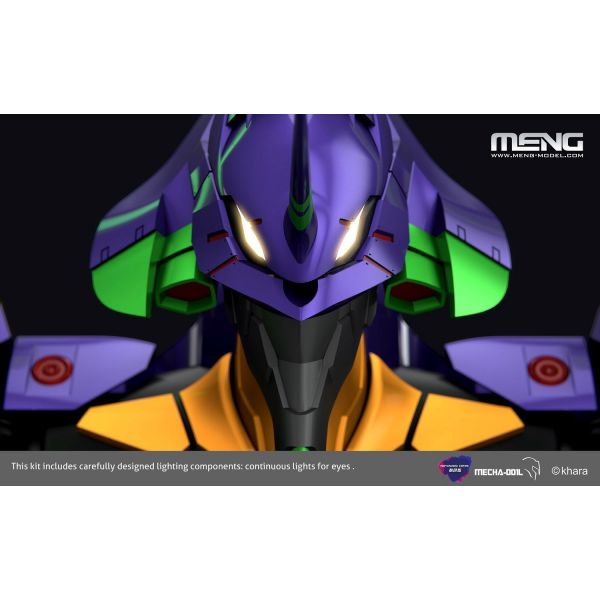 MENG Evangelion Unit-01 Model Kit (Pre-Painted Edition) Image