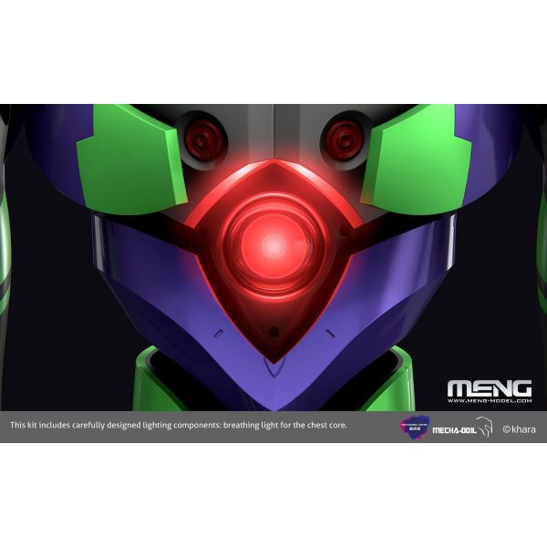 MENG Evangelion Unit-01 Model Kit (Pre-Painted Edition) Image